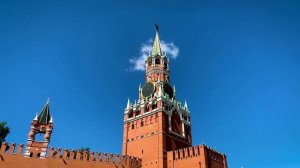 Бой курантов на спасской башне.