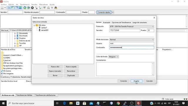 Configuración SSH-SFTP en Linux Centos 7 смотреть онлайн