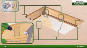 Утепленная Чердачная люк-лестница Fakro LWT