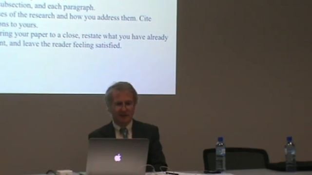 How to write a thesis and research paper - Prof. Dr. Darryl Macer, President, AUSN смотреть онлайн