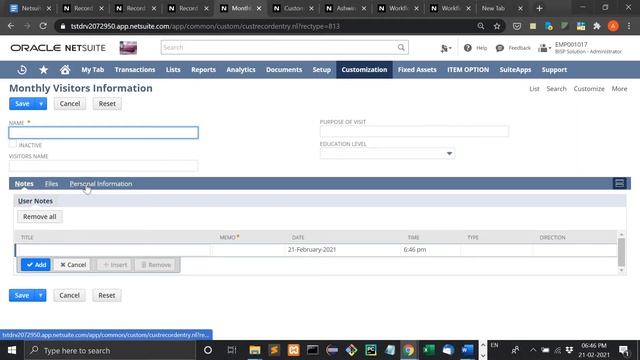 #3 How to Add a Subtab in NetSuite | NetSuite Consulting | NetSuite Support | NetSuite Training смотреть онлайн