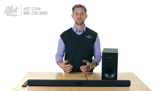 Samsung Black 2.1 Channel Soundbar Audio System HW-J355/ZA - Overview смотреть онлайн
