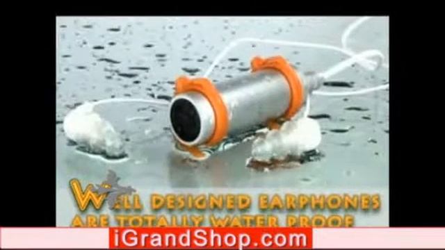 iGrandShop.com - Водонепроницаемый MP3 Плеер.wmv смотреть онлайн