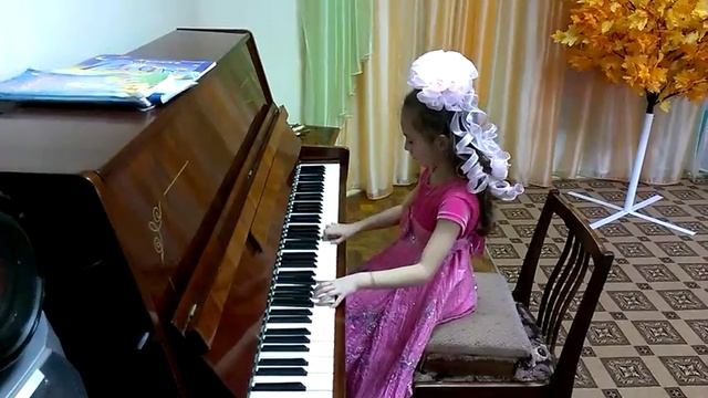 А. Гедике. Ригодон. Исполняет Алексеева Дарья, 7 лет. смотреть онлайн