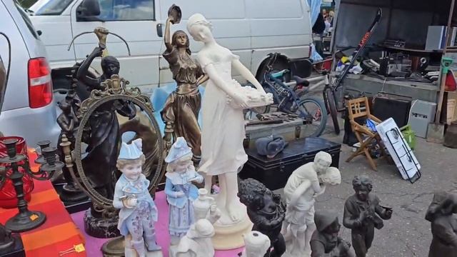 БАРАХОЛКА В БИКЕРНИЕКИ 02.09.2023, Блошиный рынок в Риге, Часть 2, Fleamarket, Antique
