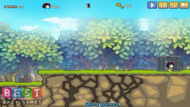 ღ Princess Snow White Patchwork Dress & Safe Dwarfs (Cute Baby Games) смотреть онлайн