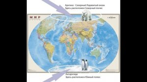 Окружающий мир 1 класс ч.2, тема урока «Где живут белые медведи?», с.12-13, Школа России.