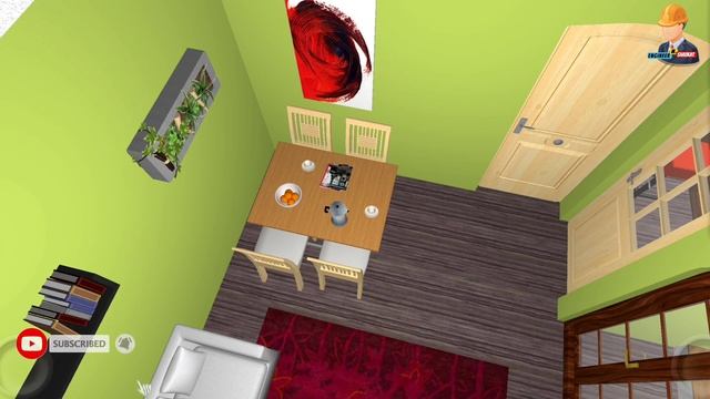 16x23 House Plan 3BHK || 50 Gaj House Design || 16x23 House Design || 3D House Model смотреть онлайн