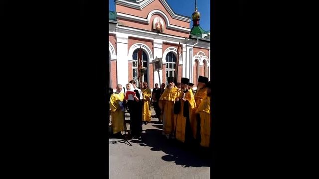 Крестный ход в г.Черепаново, 21мая 2017 г смотреть онлайн