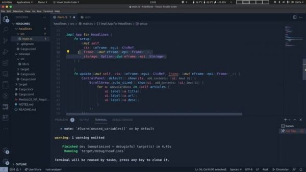 Getting started with Rust ? 2021: 7a. Building a GUI app in Rust [Part A]