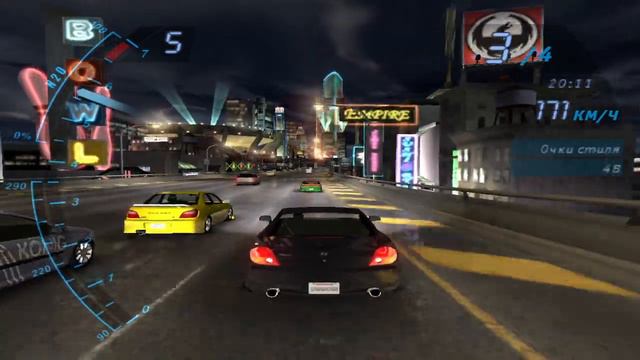 57) NFS Underground Drag Racing Coupe VS 240SX VS 206 VS IMPREZA Драг-рейсинг смотреть онлайн