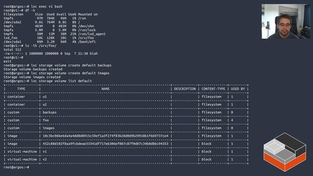 Custom storage volumes in LXD смотреть онлайн