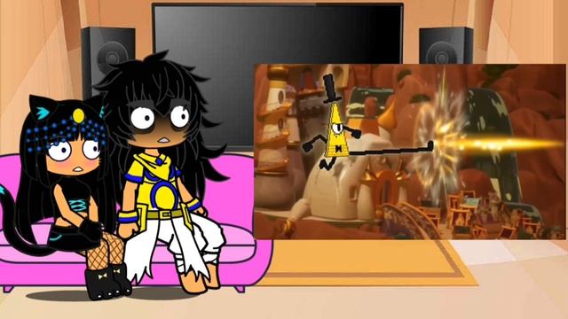 two gods Bill Cipher vs Discorb react to gacha смотреть онлайн