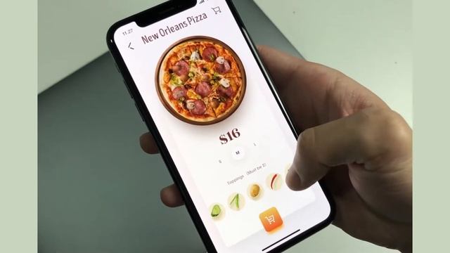 Pizza order system React Native App смотреть онлайн