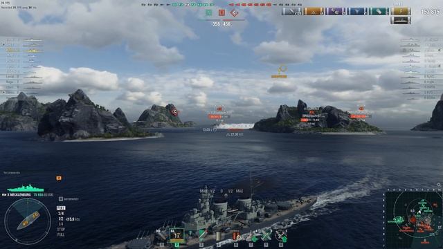 ЛИНКОР MECKLENBURG! ДОБРО ПОЖАЛОВАТЬ В КАРЕТУ! WORLD OF WARSHIPS смотреть онлайн