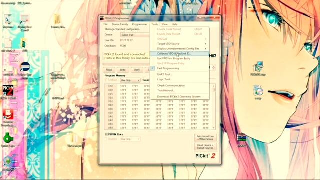 Прошивка микроконтроллера pic программатором PicKit2 смотреть онлайн