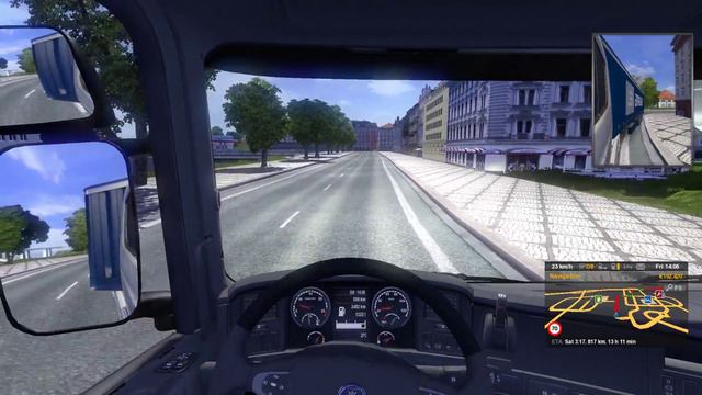 Euro Truck Simulator 2: Slovenia map project (WIP) - Tour of Nova Gorica and Gorizia смотреть онлайн