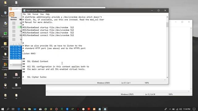 Apache not starting XAMPP Server - Fix Windows 10 2019 смотреть онлайн