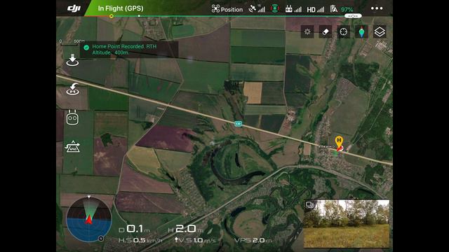 Mavic 2 Pro maximum range test with integrated antennas - 14 km смотреть онлайн