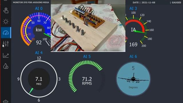 Python. Arduino, PyQt, Modern GUI in QML: Arduino Mega смотреть онлайн