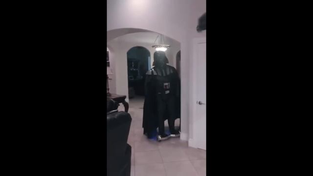 Darth Vader Crashes on Segway | Hoverboard Fail | Star Wars Imperial March Theme Music смотреть онлайн