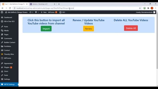 Building Import Page - WordPress Boilerplate Plugin Development 2020 [part 14] смотреть онлайн