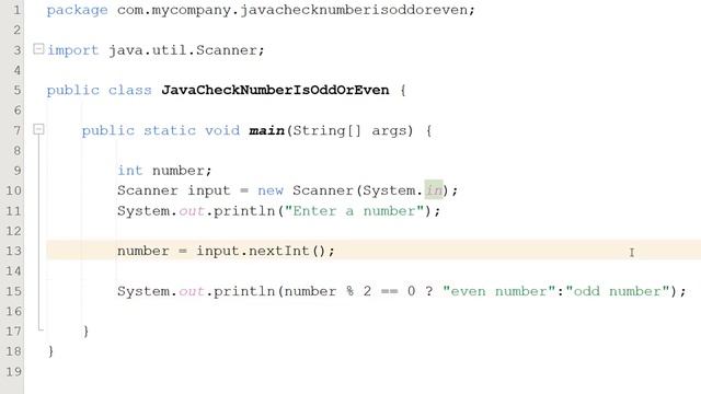 How to Check if a Number Is Even or Odd Using Java (User Input) смотреть онлайн