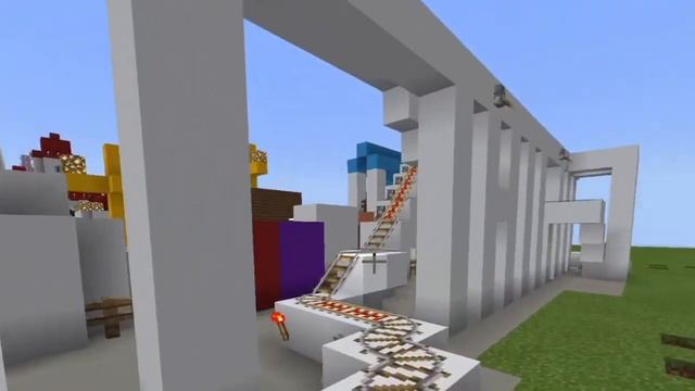 Changing Pixar Pier To Paradise Pier In Minecraft-California Screamin смотреть онлайн