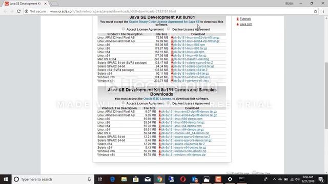 JDK 8 Installtion Steps Step 1 for Java Development смотреть онлайн