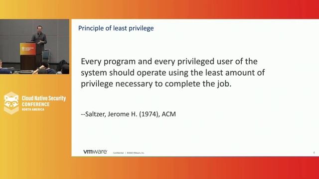 Keynote: Modern Least Privilege and DevSecOps - James Watters, CTO, VMware смотреть онлайн