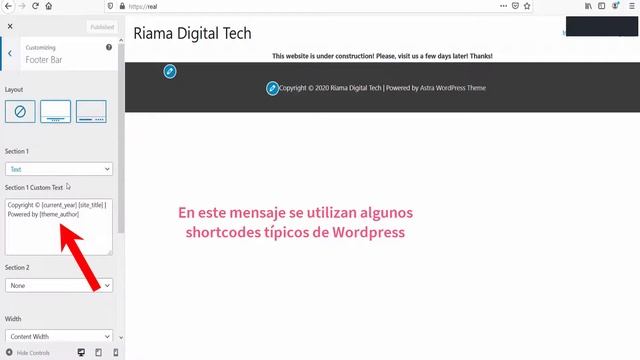 ⭐EDITAR/ELIMINAR FOOTER EN WORDPRESS⭐?Cómo editar/eliminar el Pie de Página de Astra Theme Wordpres смотреть онлайн