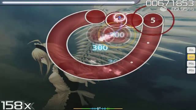 OSU! 5# Сразу 2 карты (Mods:(1st-DT,HR)) смотреть онлайн