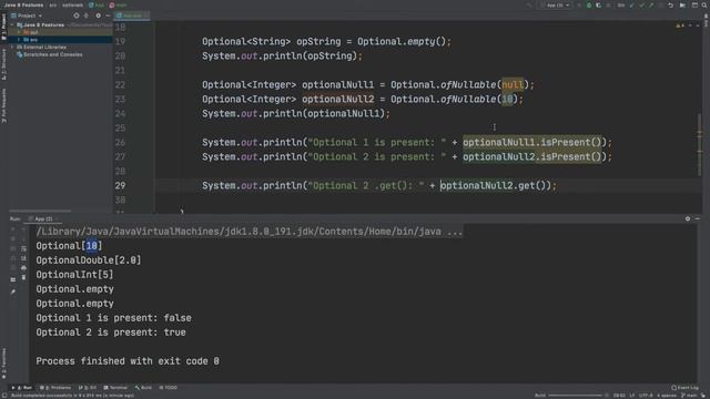 New to Java 8: Optionals - Java Tutorial смотреть онлайн