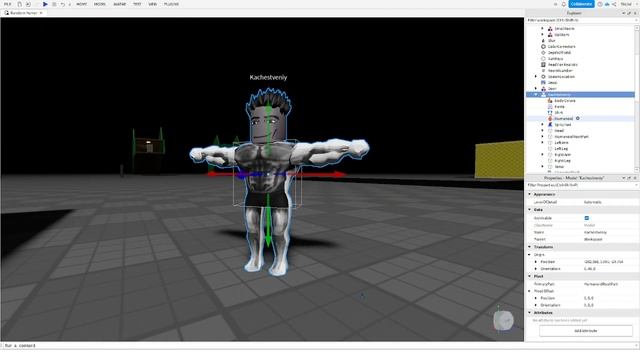 Сделал рандомно генерируемый Хоррор в Roblox Studio смотреть онлайн