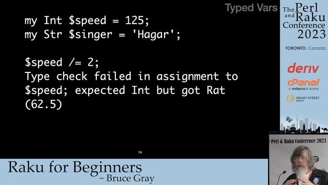 Raku for Beginners - Bruce Gray - TPRC 2023 смотреть онлайн