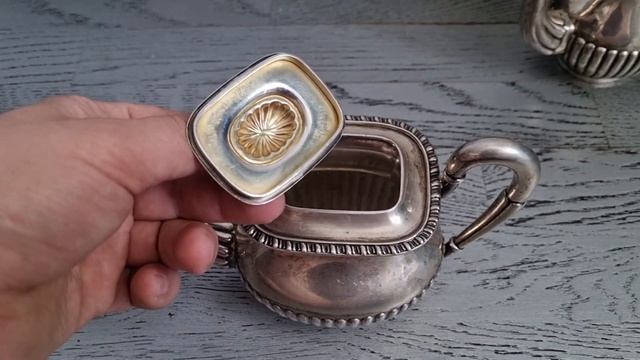 Чайный - Кофейный сервиз (серебро 915 проба) #4 смотреть онлайн