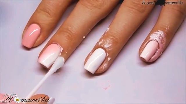 Маникюр " градиент" ( омбре, деграде) смотреть онлайн