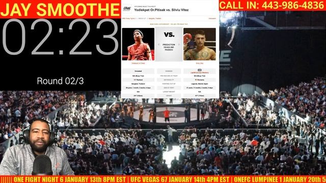ONE FRIDAY FIGHTS 2/ ONE LUMPINEE 2: SANGMANEE VS KULABDAM 2 LIVE CHILL REACTION STREAM смотреть онлайн