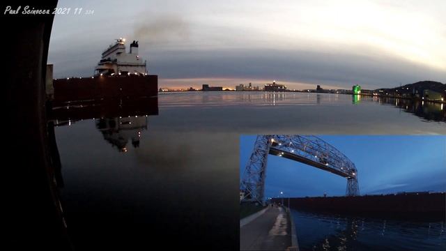 Goodby February! Sailing on Mirroring waters! The Edgar B Speer Departing Duluth November 30, 2021 смотреть онлайн