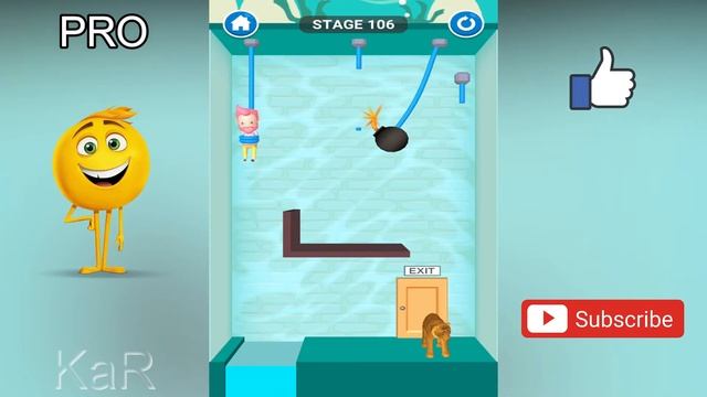 NOOB vs PRO vs HACKER - Rescue Cut! - Rope Puzzle смотреть онлайн