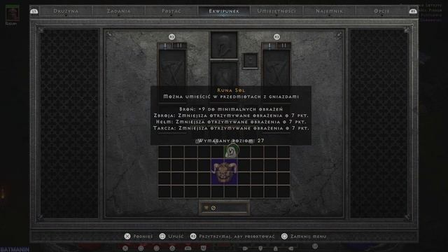 Diablo 2 Resurrected - Jak zrobić / How to make Szaniec/ Bulwark (Ladder) смотреть онлайн
