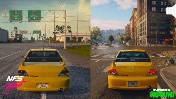 Need For Speed Heat Vs Need for Speed Unbound | Graphics Comparison