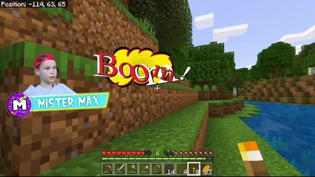 Добрались в НИЖНИЙ МИР с Катей в Minecraft