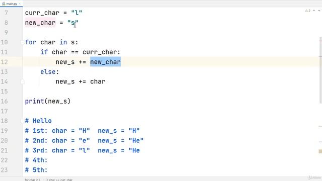 9 Python Tutorial || Replace a Character in a String смотреть онлайн