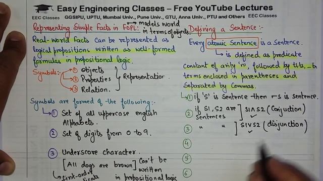 L56: First Order Logic (FOL) | Predicate Logic Introduction | Quantifiers in Predicate Logic | AI смотреть онлайн