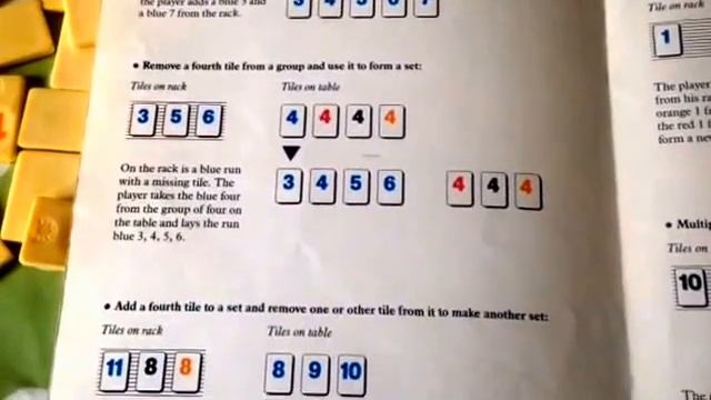 The Original Rummikub Travel Edition Tile Game Instructions Rules How To Play смотреть онлайн