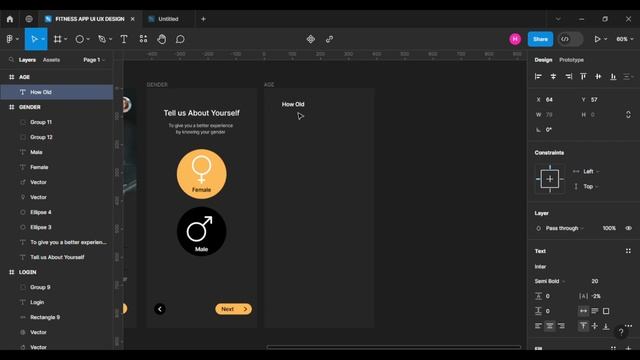 Fitness App Design In Figma - Ui/Ux Design - Complete Tutorial Video смотреть онлайн