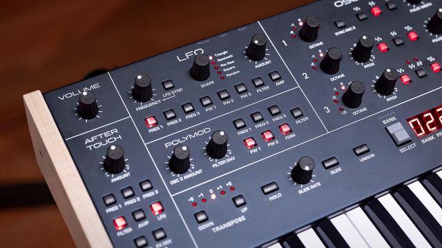 SEQUENTIAL TRIGON-6 -new ANALOG polysynth!! (SOUNDS DEMO, no talking) смотреть онлайн