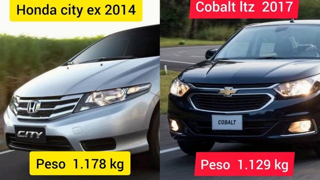 HONDA CITY vs CHEVROLET COBALT - Qual é o melhor? смотреть онлайн