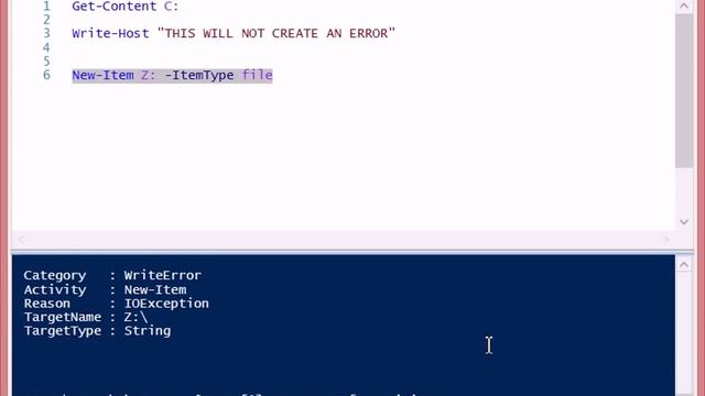 The amazing $Error variable in Powershell ! смотреть онлайн